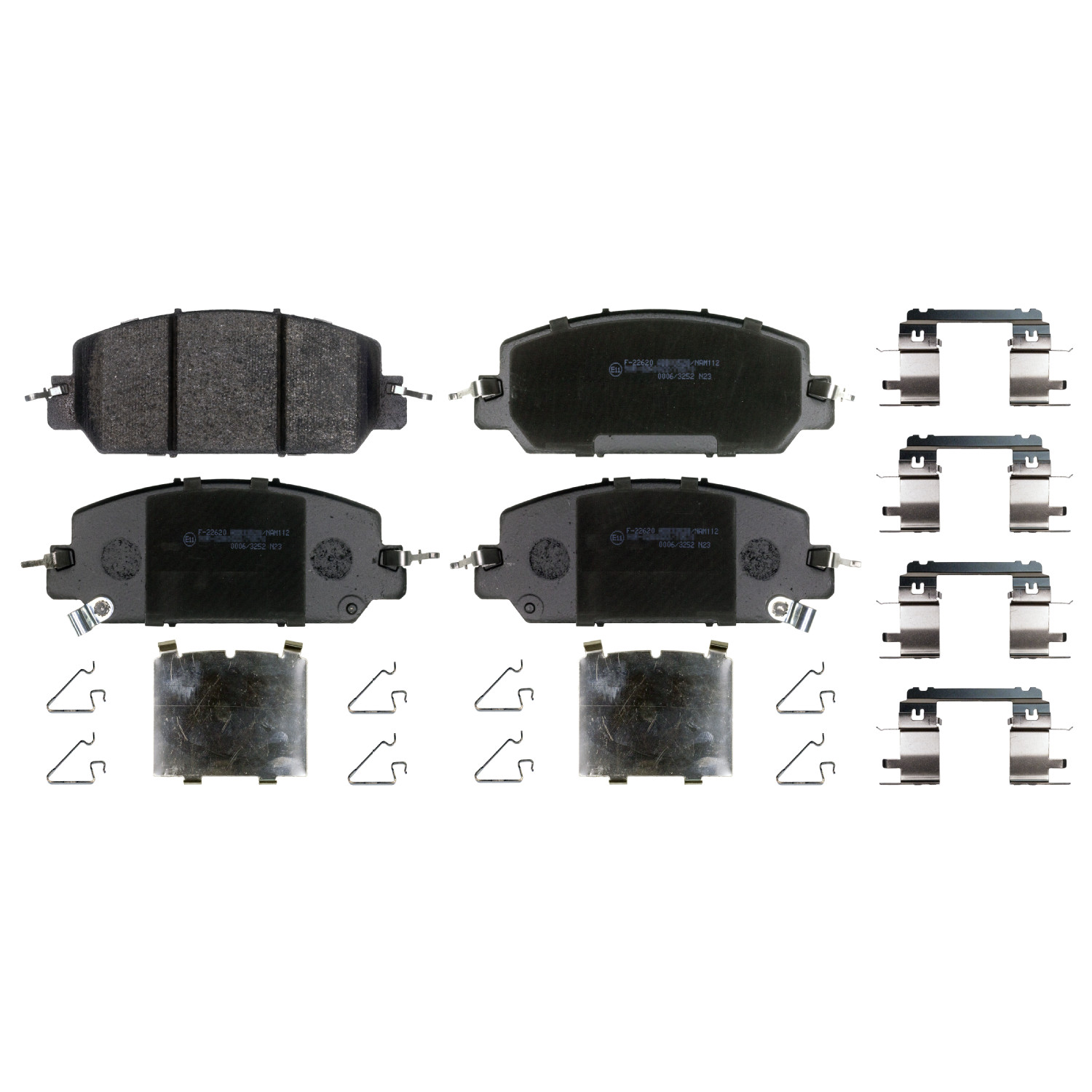 BLUE PRINT Bremseklodser adbp420131 foraksel for HONDA