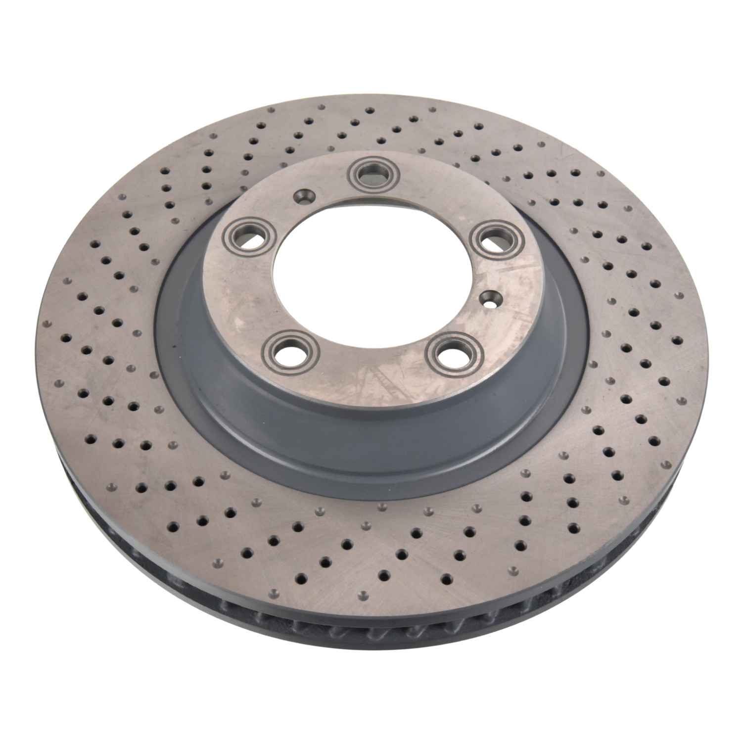 FEBI BILSTEIN Bremseskive 172939 venstre foraksel perforeret 340mm 34mm for PORSCHE