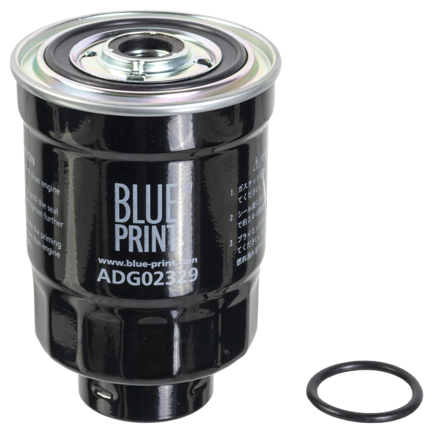 BLUE PRINT Brændstof-filter adg02329 Påskruet 135mm for OPEL GENERAL MOTORS VAUXHALL HYUNDAI KIA