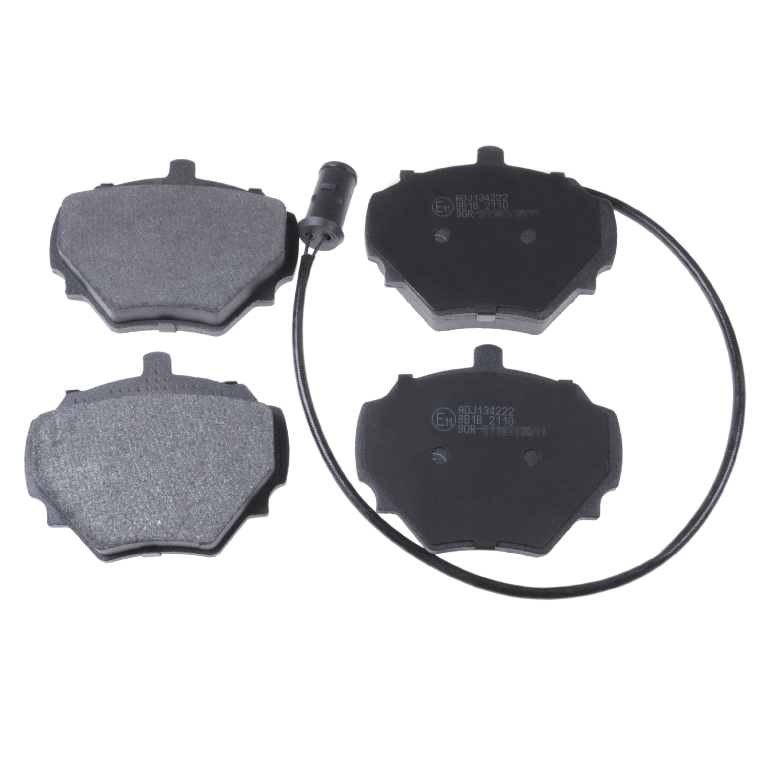 BLUE PRINT Bremseklodser adj134222 bagaksel for LAND ROVER