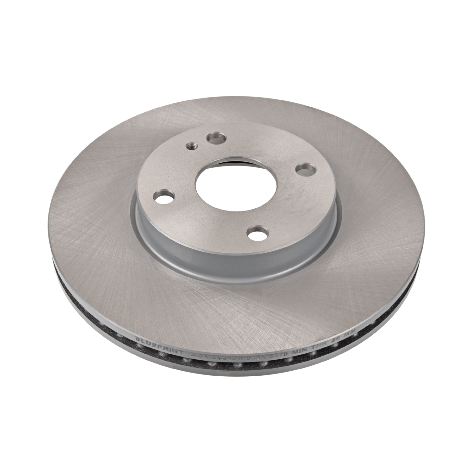 BLUE PRINT Bremseskive adm543136 foraksel ventileret 258mm for MAZDA