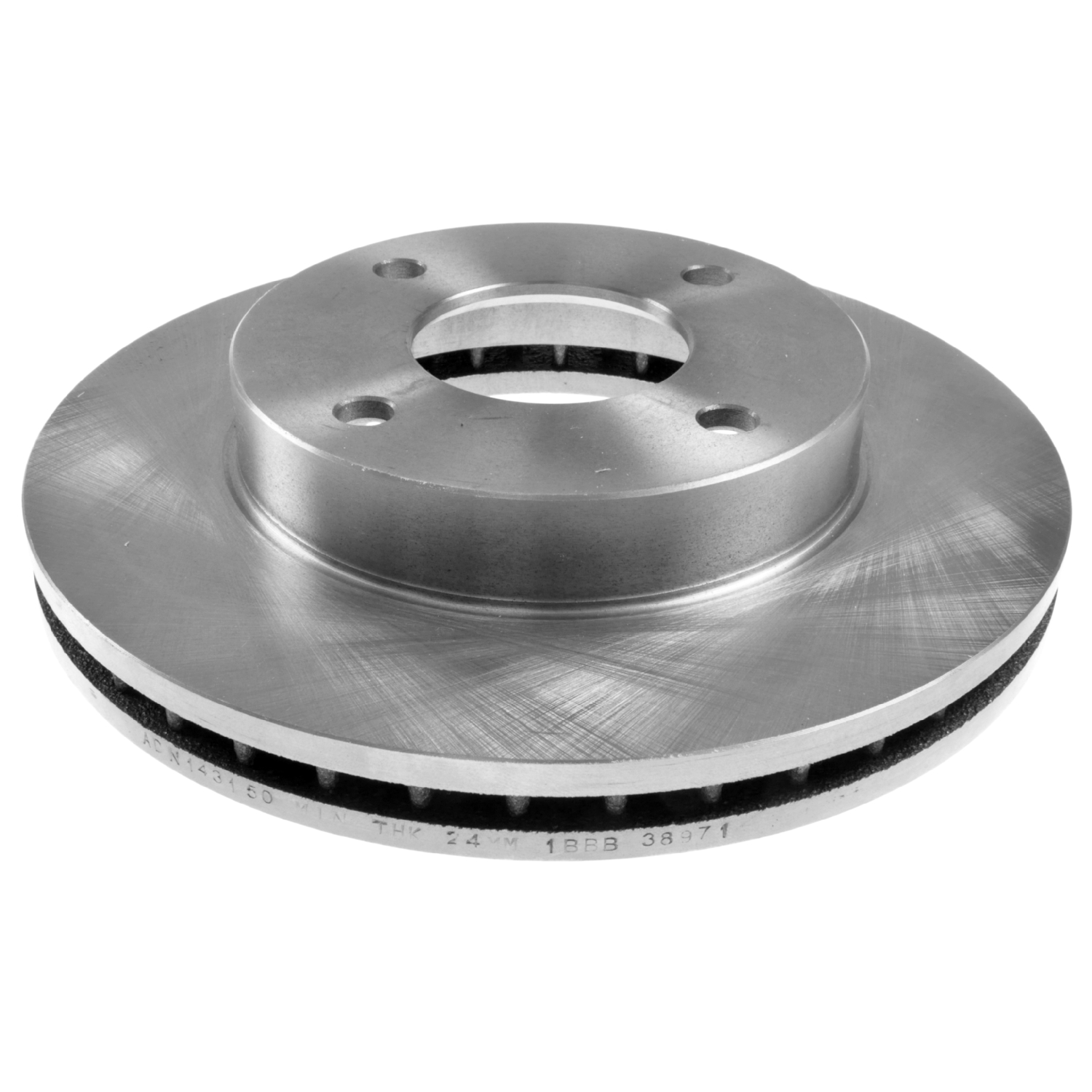 BLUE PRINT Bremseskive adn143150 foraksel ventileret 257mm for NISSAN
