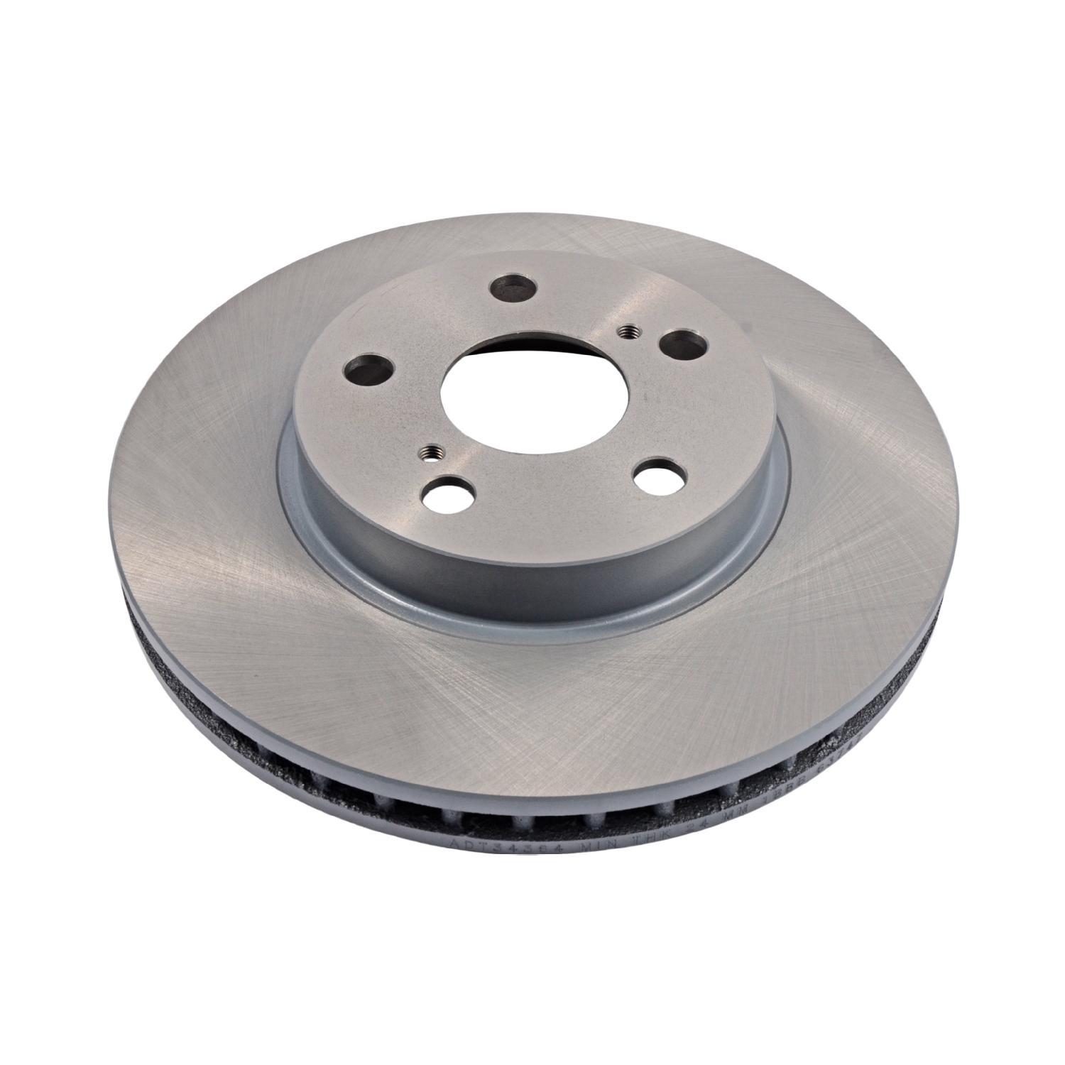 BLUE PRINT Bremseskive adt34364 foraksel ventileret 255mm for TOYOTA