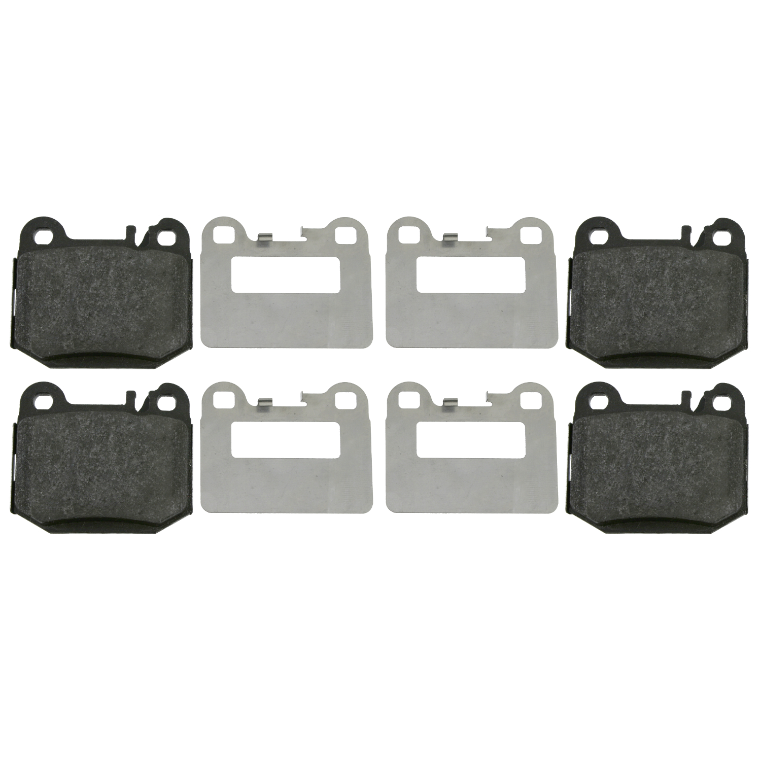 SWAG Bremseklodser 10916437 bagaksel for MERCEDES-BENZ