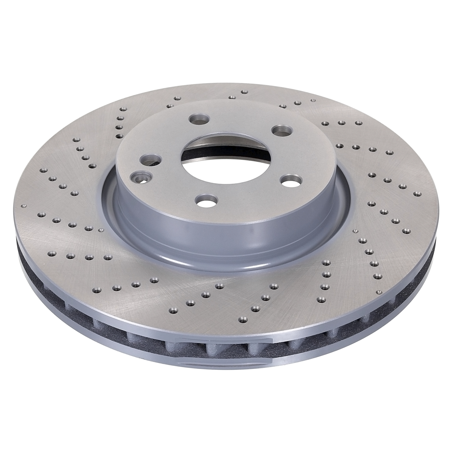 BLUE PRINT Bremseskive adu174303 foraksel perforeret 322mm for MERCEDES-BENZ