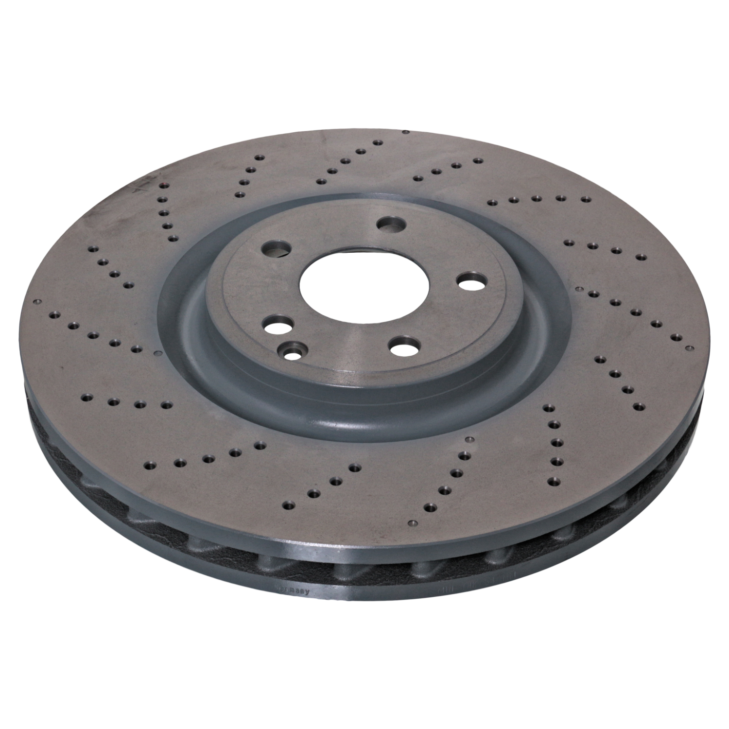 BLUE PRINT Bremseskive adu1743100 foraksel perforeret 360mm for MERCEDES-BENZ