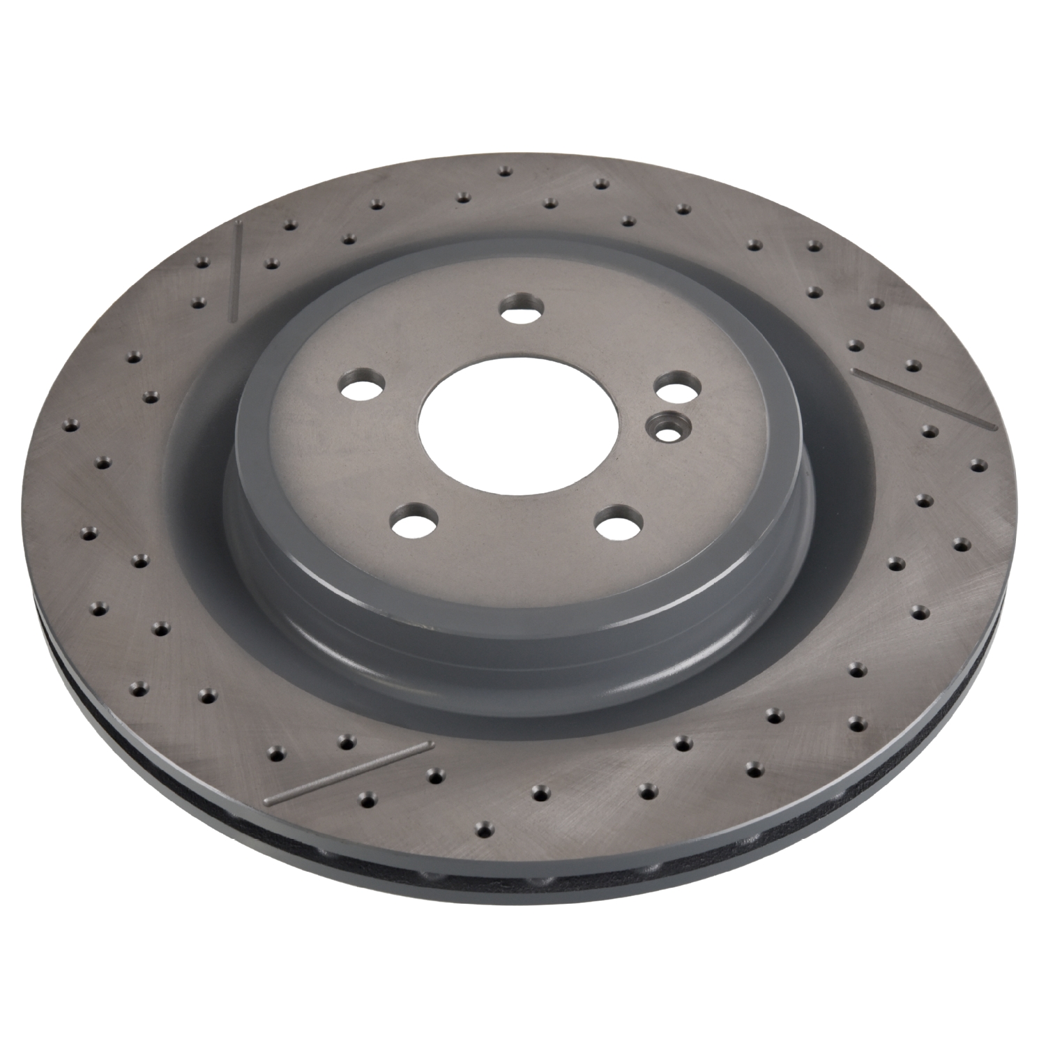 BLUE PRINT Bremseskive adu1743120 bagaksel lukket/perforeret 330mm for MERCEDES-BENZ
