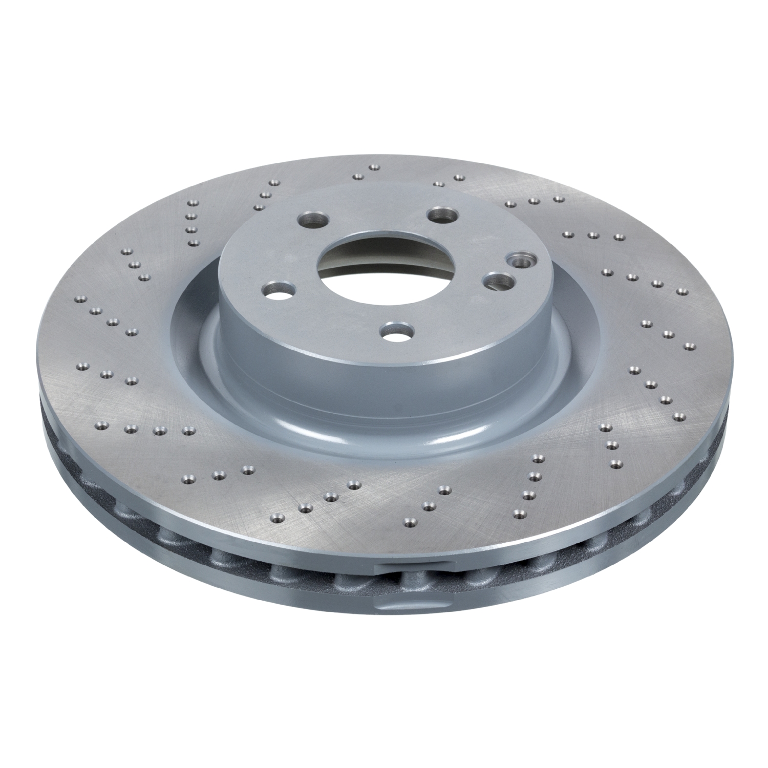 BLUE PRINT Bremseskive adu174363 foraksel perforeret 344mm for MERCEDES-BENZ