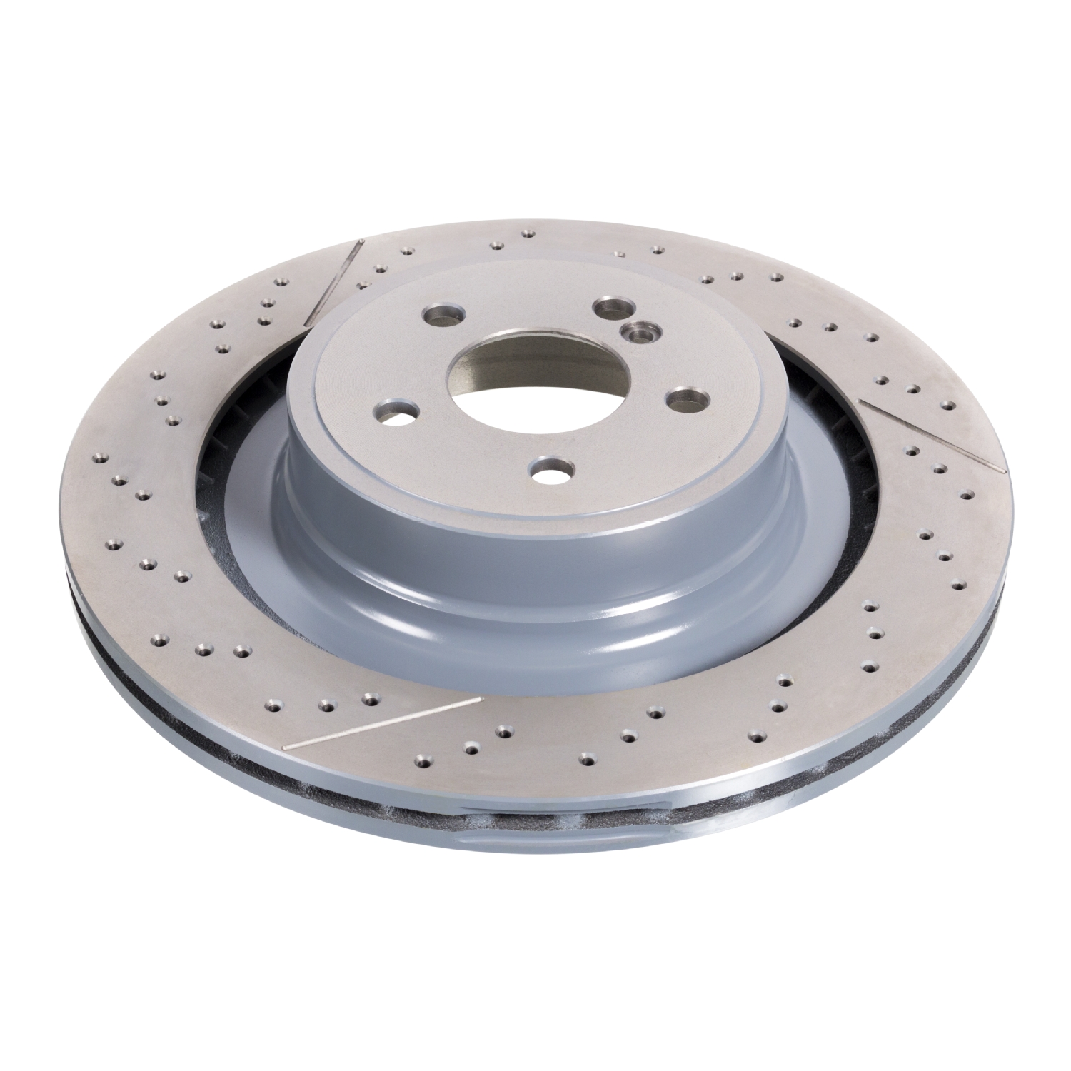 BLUE PRINT Bremseskive adu174382 bagaksel perforeret 360mm for MERCEDES-BENZ