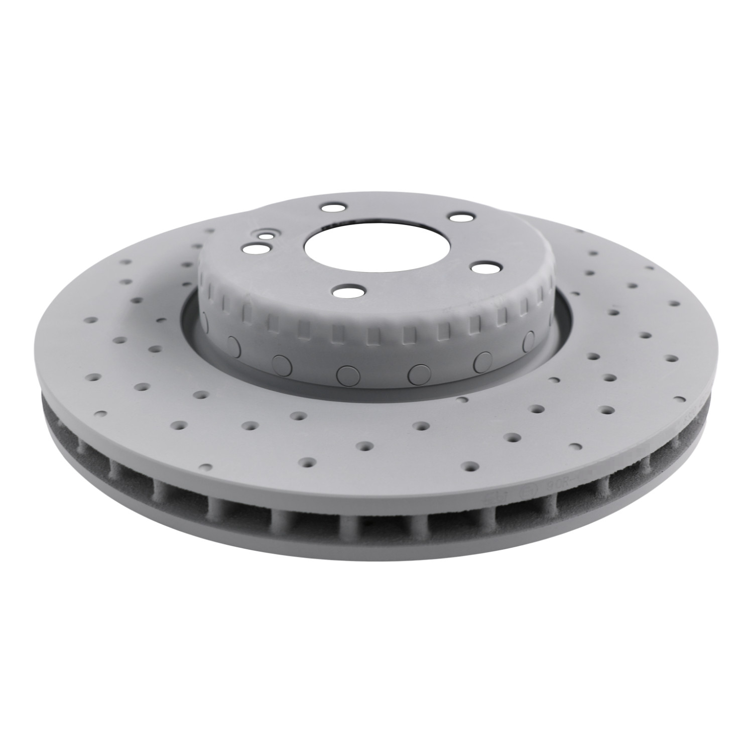 FEBI BILSTEIN Bremseskive 107223 foraksel Todelt bremseskive 318mm for MERCEDES-BENZ