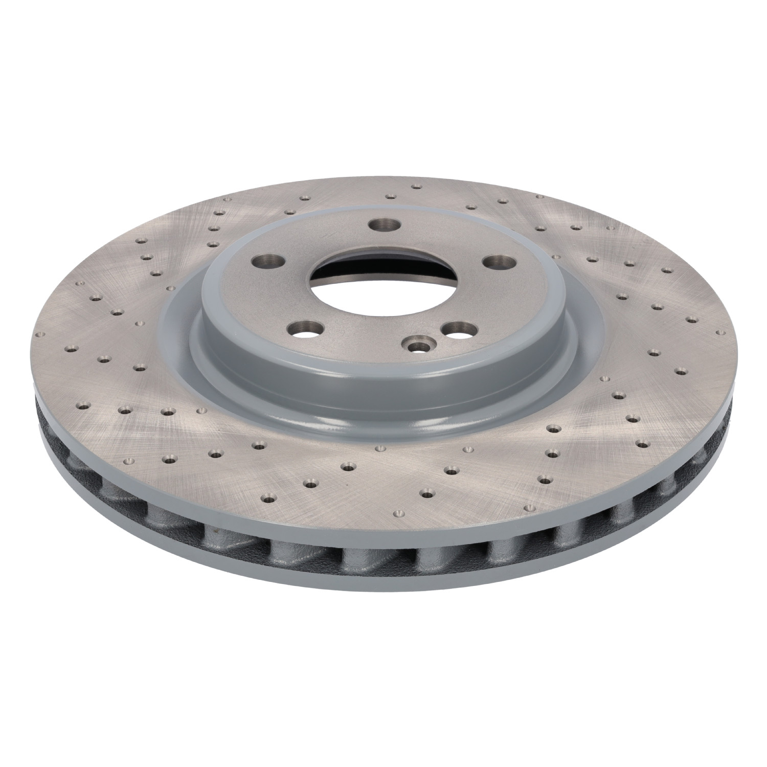 SWAG Bremseskive 10107501 foraksel perforeret 320mm for MERCEDES-BENZ