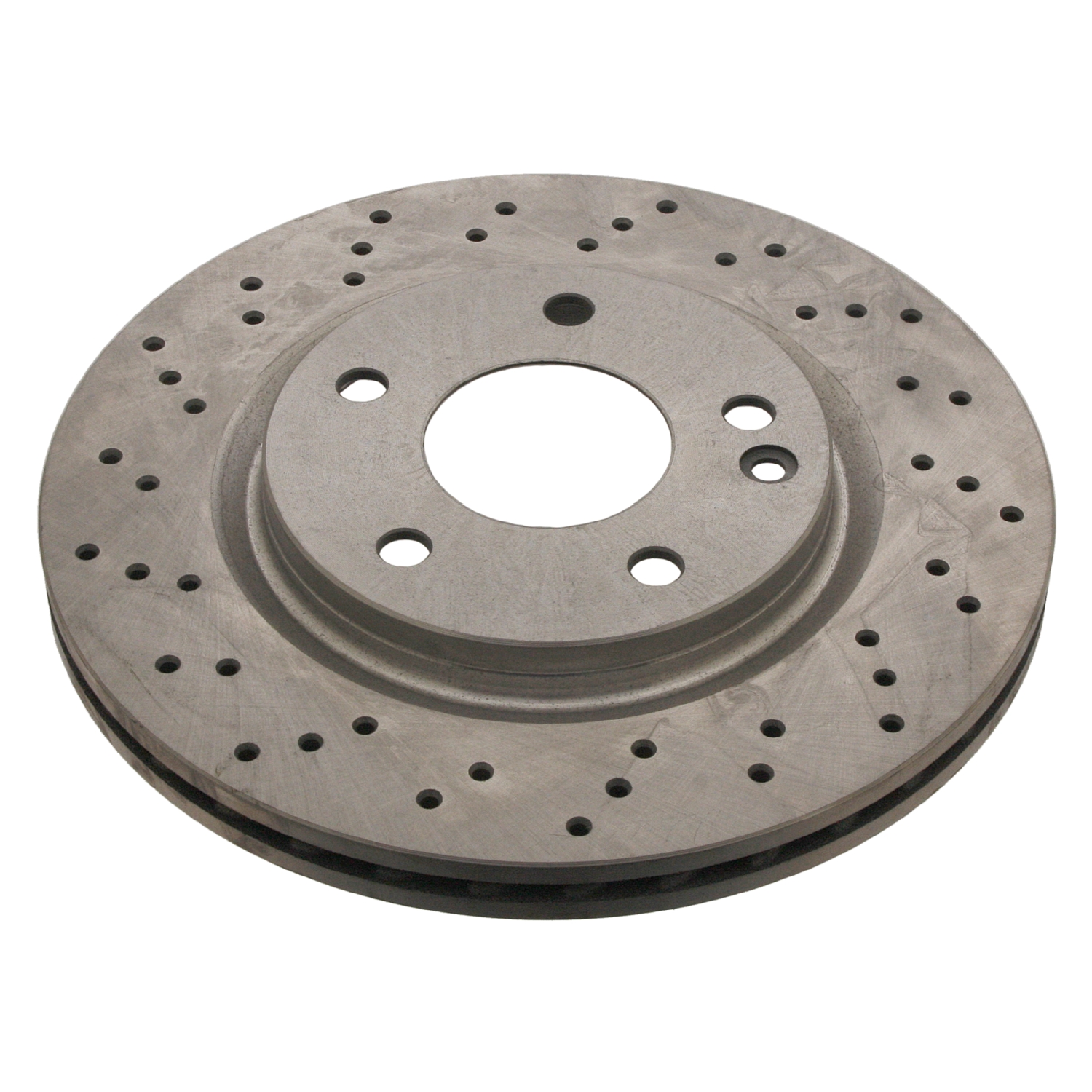 BLUE PRINT Bremseskive adu174399 foraksel perforeret 276mm for MERCEDES-BENZ