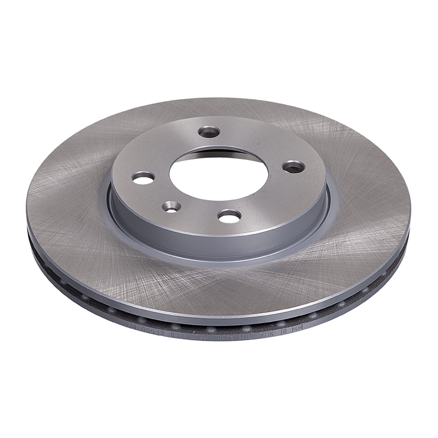 BLUE PRINT Bremseskive adv184356 foraksel ventileret 256mm for VW
