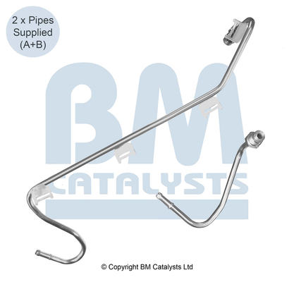 BM CATALYSTS Trykslange, tryksensor (sod-/partikelfilter) pp11033c