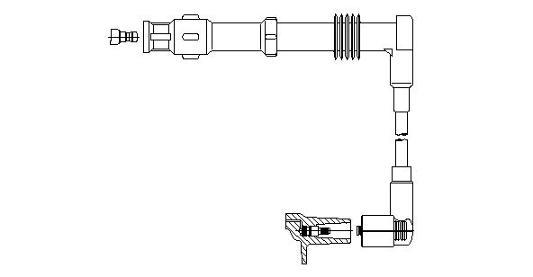 BREMI Tændkabel 11380 for VW