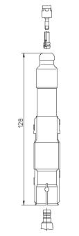 BREMI Stik, tændrør 132291 for MERCEDES-BENZ