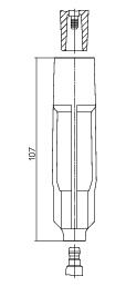 BREMI Stik, tændrør 133432 for MERCEDES-BENZ VW