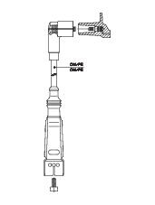 BREMI Tændkabel 11140 for VW