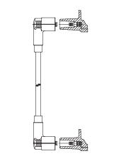 BREMI Tændkabel 11450 for VW
