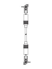 BREMI Tændkabel 11760 for SEAT VW