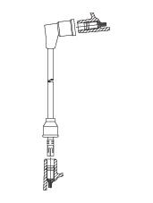 BREMI Tændkabel 31430 for SUBARU