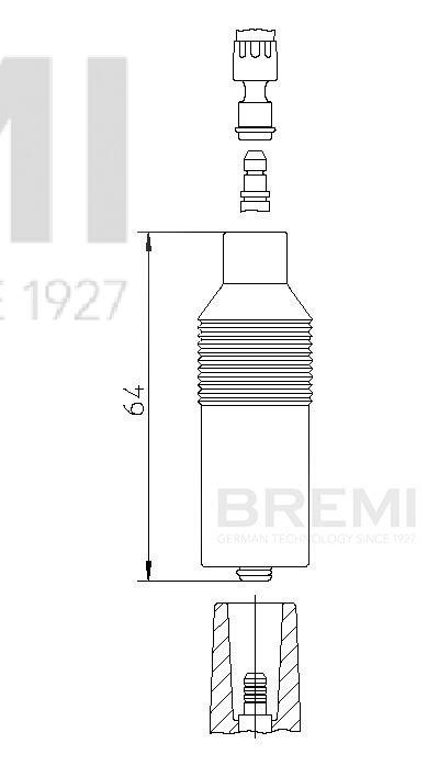 BREMI Stik, strømfordeler 13295a1
