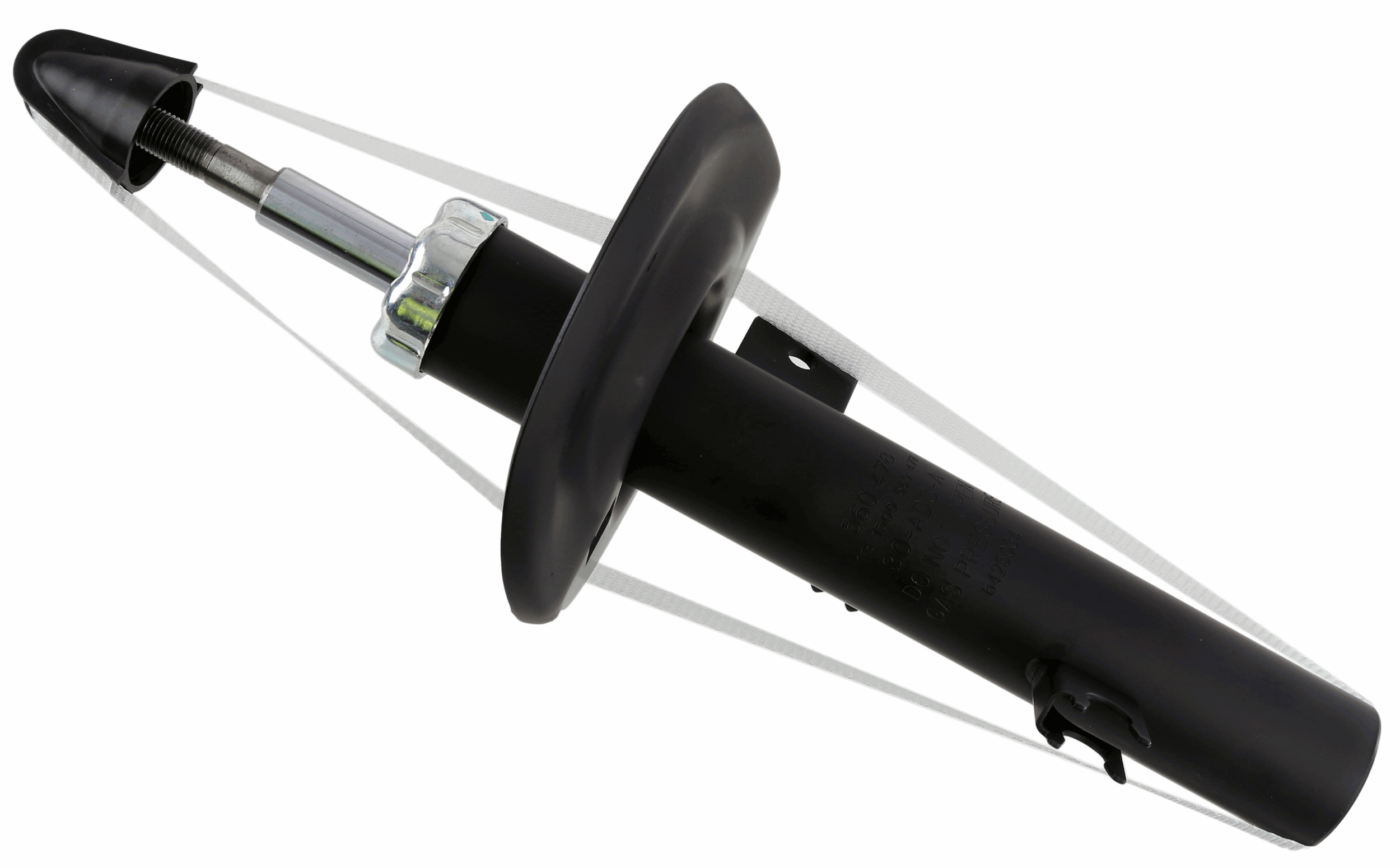 SACHS Støddæmper 560478 højre foraksel for PEUGEOT