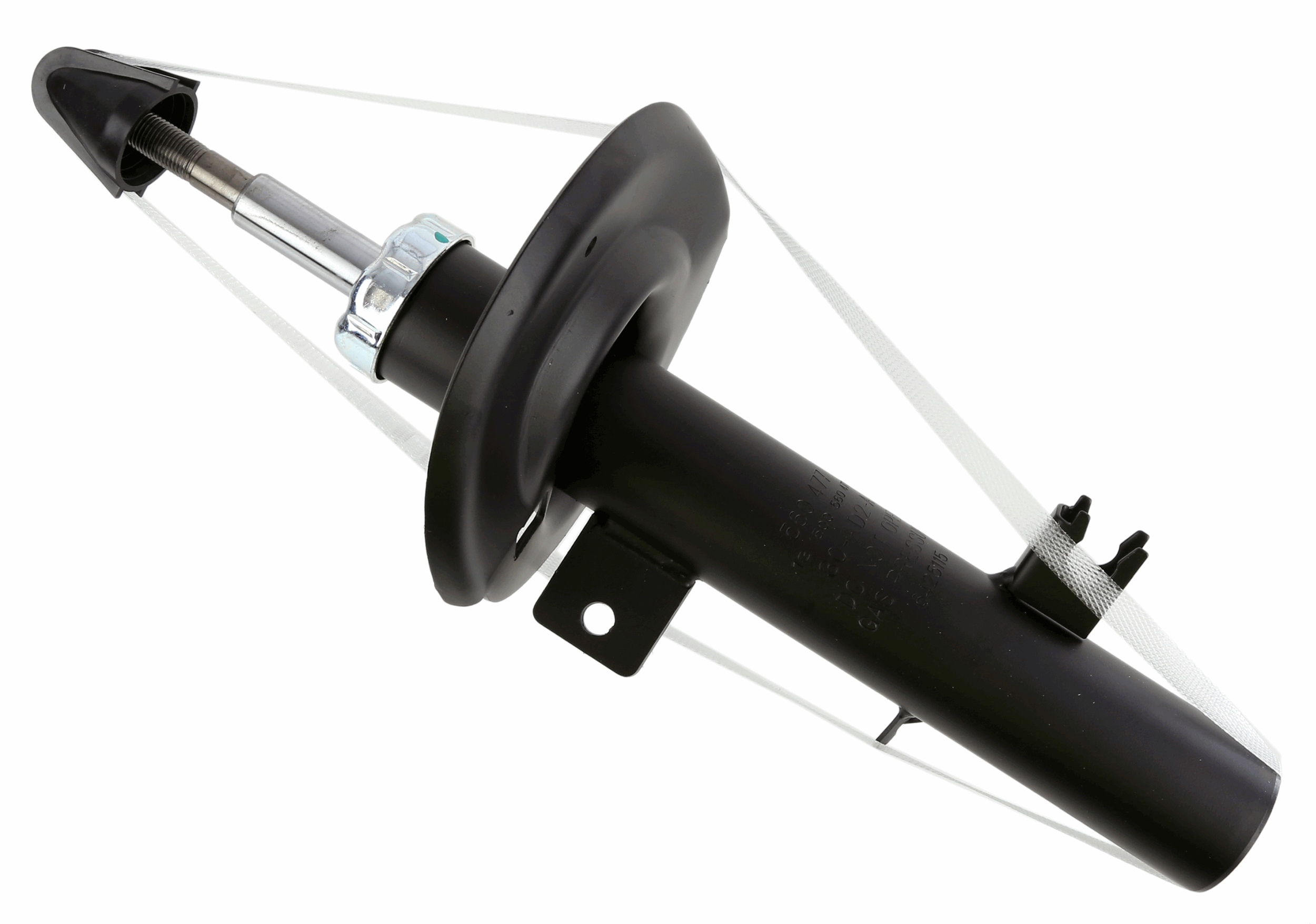 SACHS Støddæmper 560477 venstre foraksel for PEUGEOT