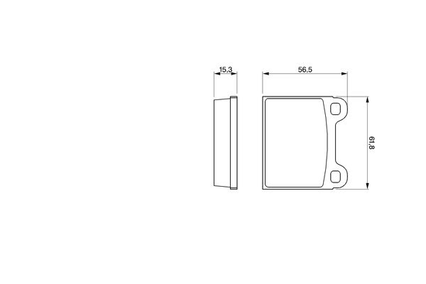 BOSCH Bremsesæt, skivebremser ijf140wq84 foraksel fuld 239mm 10mm for AUDI VW