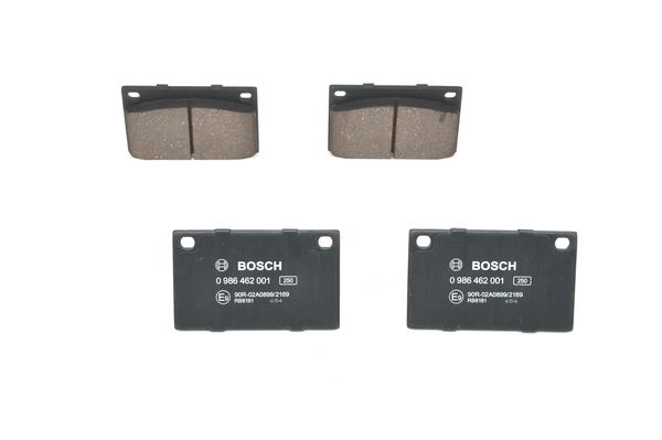 BOSCH Bremsesæt, skivebremser ijf140wxy2 foraksel ventileret 263mm 22mm for VOLVO