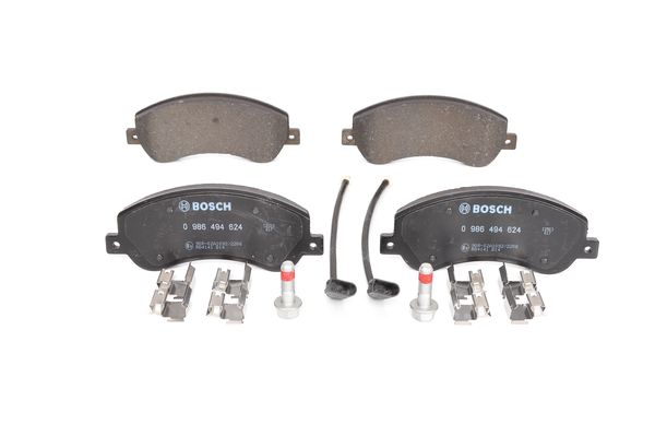 BOSCH Bremsesæt, skivebremser ijf140x0a6 foraksel ventileret 300mm 28mm for FORD VW