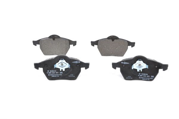 BOSCH Bremsesæt, skivebremser ijf140xck2 foraksel fuld 288mm 15mm for AUDI VW