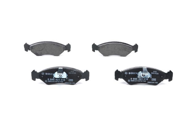 BOSCH Bremsesæt, skivebremser ijf140xge6 foraksel fuld 239mm 12mm for FORD MAZDA