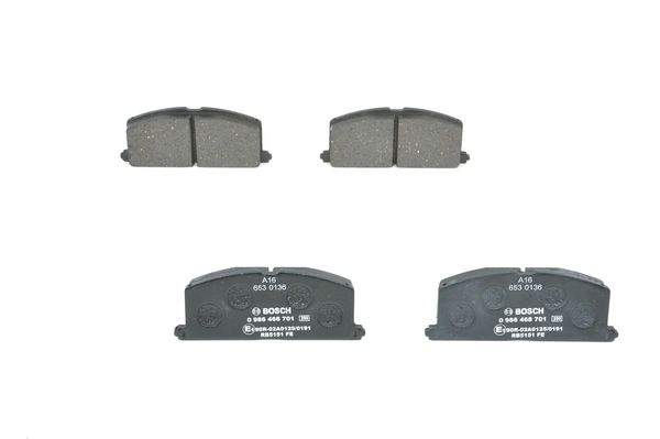 BOSCH Bremsesæt, skivebremser ijf140xla4 foraksel ventileret 238mm 18mm for TOYOTA LEXUS
