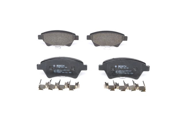BOSCH Bremsesæt, skivebremser ijf140xu90 foraksel ventileret 300mm 24mm for RENAULT