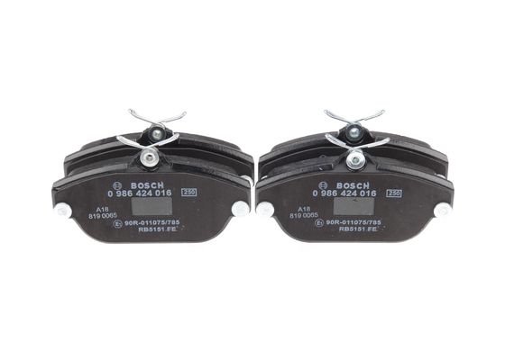 BOSCH Bremsesæt, skivebremser ijf140xys2 foraksel ventileret 280mm 26mm for VOLVO