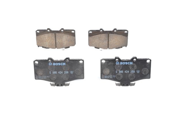 BOSCH Bremsesæt, skivebremser ijf140y8i2 foraksel ventileret 318mm 22mm for TOYOTA LEXUS VW