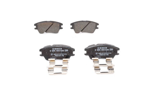 BOSCH Bremsesæt, skivebremser ijf140yfa2 foraksel indvendig ventileret 234mm 18mm for HYUNDAI