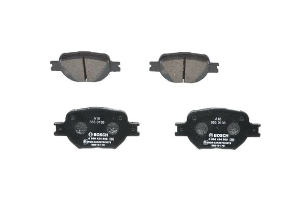 BOSCH Bremsesæt, skivebremser ijf140yvq8 foraksel ventileret 275mm 25mm for TOYOTA LEXUS