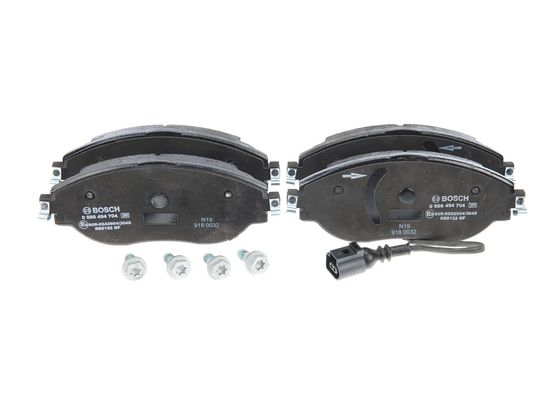 BOSCH Bremsesæt, skivebremser ijf140z232 foraksel ventileret 314mm 30mm for SEAT VW SKODA