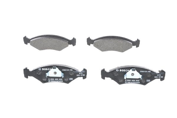 BOSCH Bremsesæt, skivebremser ijf140ze00 foraksel ventileret 239mm 24mm for FERRARI FORD