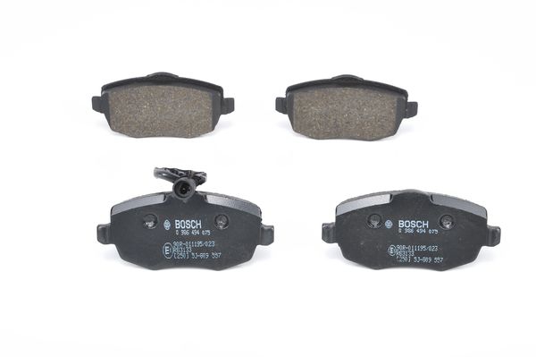 BOSCH Bremsesæt, skivebremser ijf140zgx6 foraksel fuld 257mm 12mm for FIAT LANCIA ALFA ROMEO