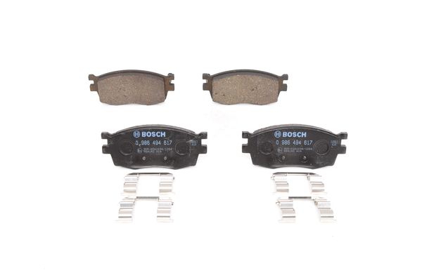 BOSCH Bremsesæt, skivebremser ijf1410162 foraksel ventileret 256mm 22mm for HYUNDAI KIA