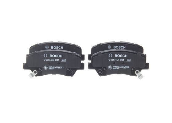 BOSCH Bremsesæt, skivebremser ijf1410jo2 foraksel ventileret 280mm 23mm for KIA HYUNDAI