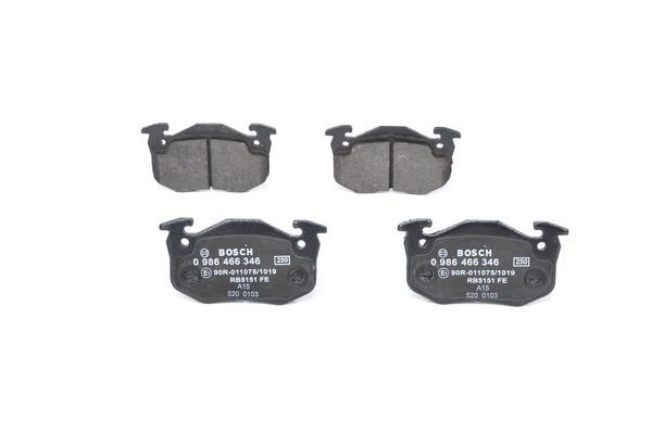 BOSCH Bremsesæt, skivebremser ijf1411ii6 foraksel fuld 237mm 11mm for DACIA RENAULT