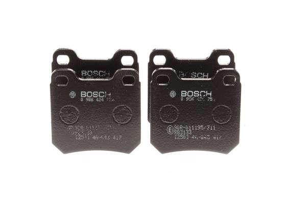 BOSCH Bremsesæt, skivebremser ijf1411up2 bagaksel fuld 285mm 9mm for OPEL VAUXHALL SAAB SCANIA