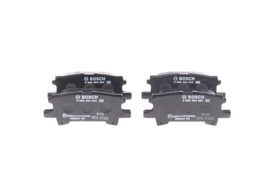 BOSCH Bremsesæt, skivebremser ijf1411v84 bagaksel fuld 288mm 10mm for LEXUS TOYOTA