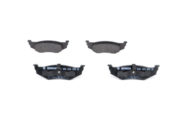 BOSCH Bremsesæt, skivebremser ijf1411wk4 bagaksel fuld 269mm 9mm for PLYMOUTH CHRYSLER DODGE