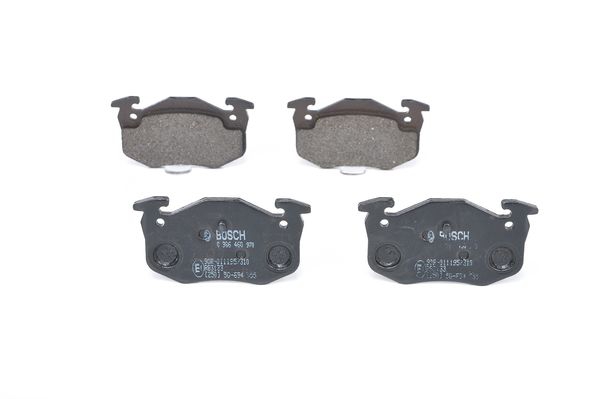 BOSCH Bremsesæt, skivebremser ijf1412h98 bagaksel fuld 247mm 8mm for PEUGEOT CITROËN RENAULT