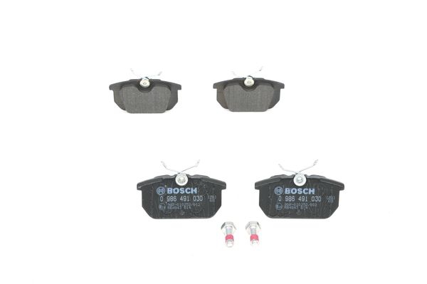 BOSCH Bremsesæt, skivebremser ijf1412lf4 bagaksel fuld 240mm 11mm for FIAT LANCIA FORD ALFA ROMEO